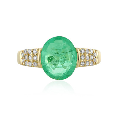 Anello in oro con Smeraldo Etiope (AMAYANI)
