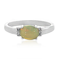 Anello in argento con Opale di Welo