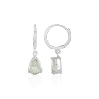 Orecchini in argento con Ametista Verde