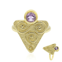 Anello in argento con Ametista