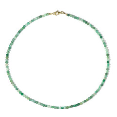 Collana in argento con Smeraldo Brasiliano