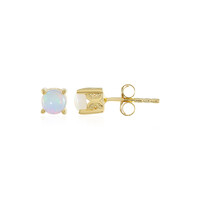 Orecchini in argento con Opale di Welo