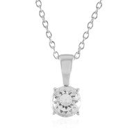 Collana in argento con Danburite