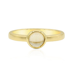 Anello in argento con Citrino