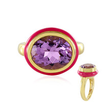 Anello in argento con Ametista Rose de France