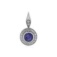 Ciondolo in argento con Tanzanite