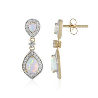 Orecchini in argento con Opale di Welo