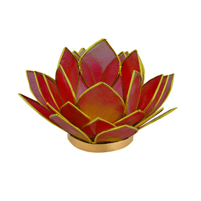 Accessorio in ottone con Conchiglia Capiz (Bali Barong)