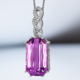 Ciondolo in oro con Kunzite Patroke (AMAYANI)
