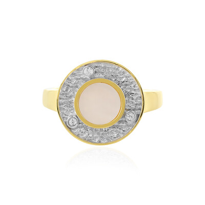 Anello in argento con Madreperla