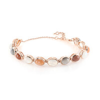 Bracciale in argento con Pietra di Luna Bianca (KM by Juwelo)