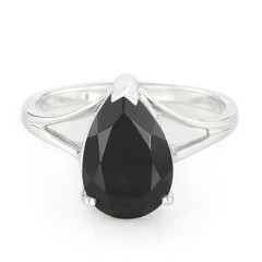 Anello in argento con Onice Nero