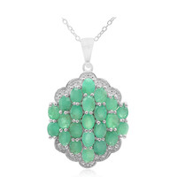 Collana in argento con Smeraldo