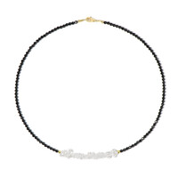 Collana in argento con Quarzo Bianco