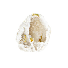Accessorio con Quarzo (Lapis Vitalis)