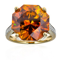 Anello in oro con Sfalerite (AMAYANI)