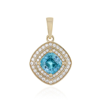 Ciondolo in oro con Zircone Ratanakiri (Adela Gold)