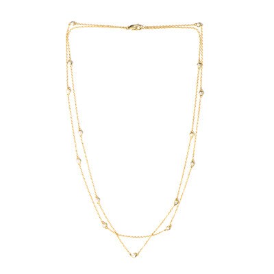 Collana in argento con Zircone