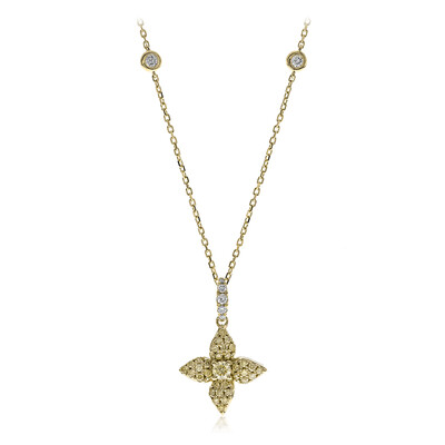 Collana in oro con Diamante Giallo SI2 (CIRARI)