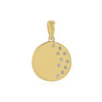 Ciondolo in argento con Diamante I2 (I)