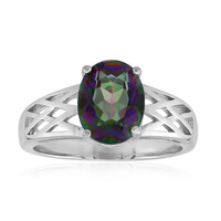 Anello in argento con Quarzo Mistico