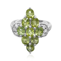 Anello in argento con Tormalina Paraíba