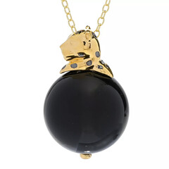 Collana in argento con Onice Nero (Gems en Vogue)