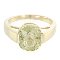 Anello in oro con Tormalina Cuprian