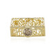Anello in oro con Diamante Champagne I1 (Ornaments by de Melo)