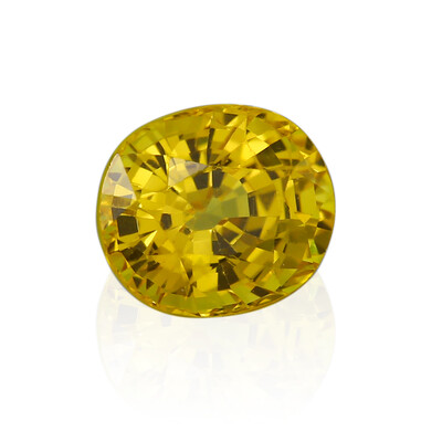 Gemma con Zaffiro Ceylon Giallo