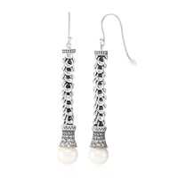 Orecchini in argento con Perla di Acqua Dolce (Nan Collection)