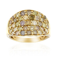 Anello in oro con Diamante Fancy SI2 (CIRARI)