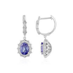 Orecchini in oro con Tanzanite AAA (de Melo)