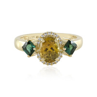 Anello in oro con Tanzanite Gialla (non riscaldata) (Adela Gold)
