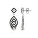 Orecchini in argento con Zircone