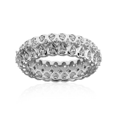 Anello in argento con Zircone