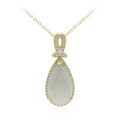 Collana in oro con Opale di Welo AAA (CIRARI)