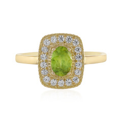 Anello in oro con Sfene