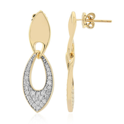 Orecchini in oro con Diamante SI1 (G) (Annette)