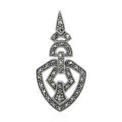 Ciondolo in argento con Marcassite