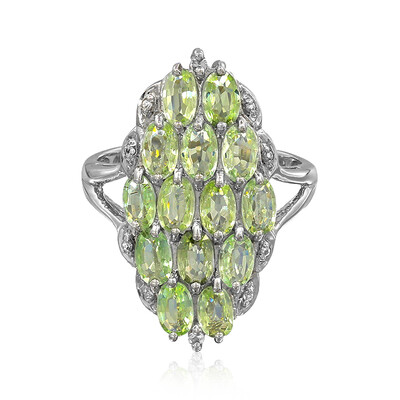 Anello in argento con Tormalina Paraíba