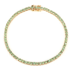 Bracciale in oro con Demantoide