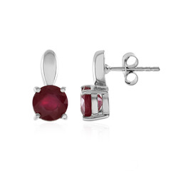 Orecchini in argento con Rubino Bemainty