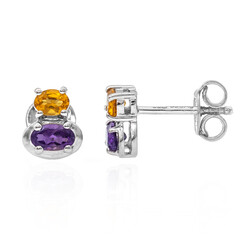 Orecchini in argento con Ametista