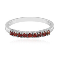 Anello in argento con Rubino Tanzania