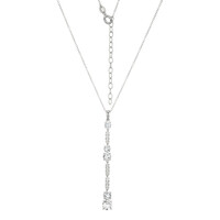 Collana in argento con Topazio Bianco (Adela Silber)