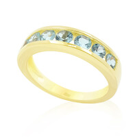 Anello in oro con Tormalina Paraiba Nigeriana
