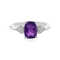 Anello in argento con Ametista