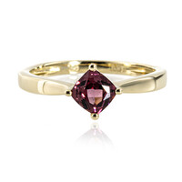 Anello in oro con Granato Malawi