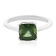 Anello in argento con Apatite Cromo